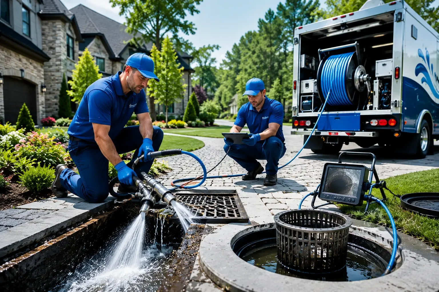 Local outdoor drain cleaning professionals in Gratis, OH