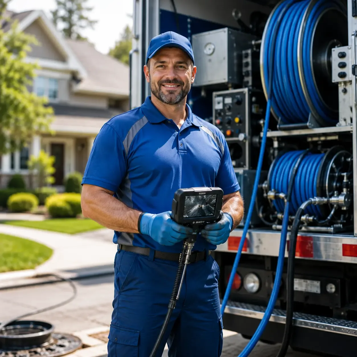 Local outdoor drain cleaning specialists in Gratis, OH